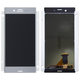 Sony Xperia XZ F8331 - LCD Displej + Dotykové sklo (Stříbrná) - 1304-9086 Genuine Service Pack