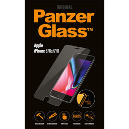 PanzerGlass - Tvrzené Sklo Standard Fit pro iPhone 6, 6s, 7, 8, SE 2020 a SE 2022, transparent