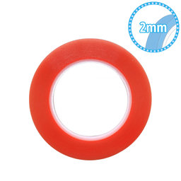 Magic RED Tape - Oboustranná Lepící Páska - 2mm x 25m (Transparentní)
