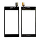 Sony Xperia M2 D2303 S50h - Dotykové Sklo (Černá) - 78P7120001N-1