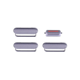 Apple iPhone 6S - Set Tlačítek Hlasitosti + Zapínání + Tichého Režimu (Space Gray)