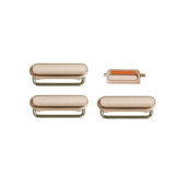 Apple iPhone 6 - Set Tlačítek Hlasitosti + Zapínání + Tichého Režimu (Gold)