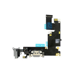 Apple iPhone 6 Plus - Nabíjecí Konektor + Jack Konektor + Mikrofon + Flex Kabel (Black)