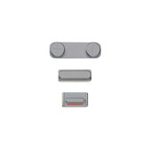 Apple iPhone 5S - Set Tlačítek Hlasitosti + Zapínání + Tichého Režimu (Space Gray)