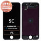 Apple iPhone 5C - LCD Displej + Dotykové sklo + Rám (Černá) Original Refurbished