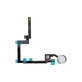 Apple iPad Mini 3 - Tlačítko Domů + Flex Cable (Stříbrná)