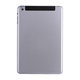 Apple iPad Mini 3 - Zadní Housing 4G Verze (Space Gray)