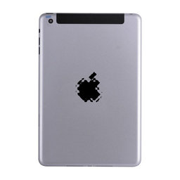 Apple iPad Mini 3 - Zadní Housing 4G Verze (Space Gray)