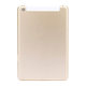 Apple iPad Mini 3 - Zadní Housing 4G Verze (Zlatá)