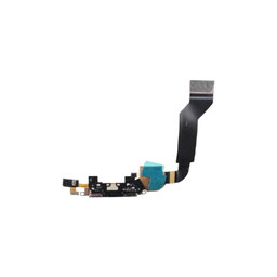 Apple iPhone 4S - Nabíjecí Konektor + Mikrofon + Flex Kabel (Black)