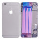 Apple iPhone 6 Plus - Zadní Housing s Malými Díly (Space Gray)