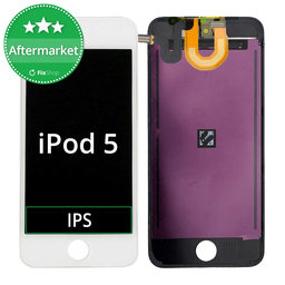Apple iPod Touch (5th Gen, 6th Gen, 7th Gen) - LCD Displej + Dotykové Sklo + Rám (Bílá)