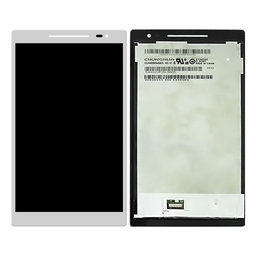 Asus ZenPad 8 Z380C, Z7380CX - LCD Displej + Dotykové Sklo (White) TFT