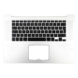 Apple MacBook Pro 15" A1398 (Late 2013 - Mid 2014) - Horní Rám Klávesnice + Klávesnice UK