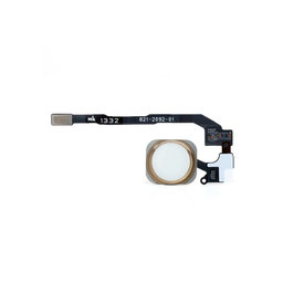 Apple iPhone 5S, SE - Tlačítko Domů + Flex Kabel (Gold)