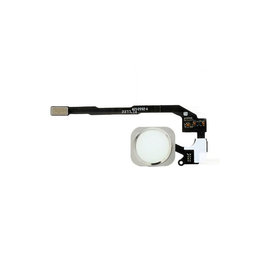 Apple iPhone 5S, SE - Tlačítko Domů + Flex Kabel (Silver)
