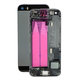 Apple iPhone 5S - Zadní Housing s Malými Díly (Space Gray)