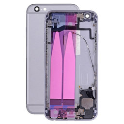 Apple iPhone 6S - Zadní Housing s Malými Díly (Space Gray)