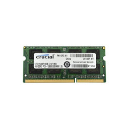Operační paměť Crucial SO-DIMM 4GB DDR3L 1600MHz - Genuine Service Pack