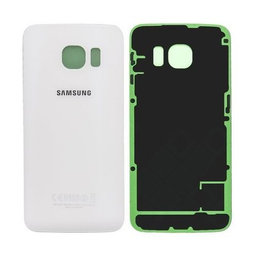 Samsung Galaxy S6 Edge G925F - Bateriový Kryt (White Pearl) - GH82-09602B Genuine Service Pack