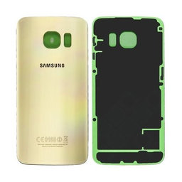 Samsung Galaxy S6 Edge G925F - Bateriový Kryt (Gold Platinum) - GH82-09602C Genuine Service Pack