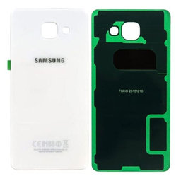 Samsung Galaxy A5 A510F (2016) - Bateriový Kryt (White) - GH82-11020C Genuine Service Pack