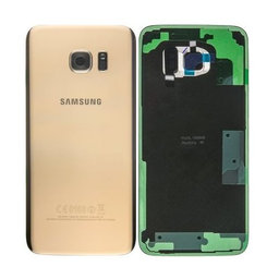 Samsung Galaxy S7 Edge G935F - Bateriový Kryt (Zlatá) - GH82-11346C Genuine Service Pack