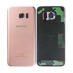 Samsung Galaxy S7 Edge G935F - Bateriový Kryt (Růžová) - GH82-11346E Genuine Service Pack