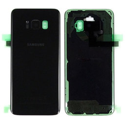 Samsung Galaxy S8 G950F - Bateriový Kryt (Midnight Black) - GH82-13962A Genuine Service Pack