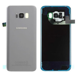 Samsung Galaxy S8 Plus G955F - Bateriový Kryt (Arctic Silver) - GH82-14015B Genuine Service Pack