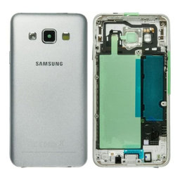 Samsung Galaxy A3 A300F - Bateriový Kryt (Stříbrná) - GH96-08196C Genuine Service Pack