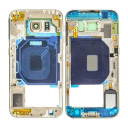 Samsung Galaxy S6 G920F - Střední Rám (Gold Platinum) - GH96-08583C Genuine Service Pack