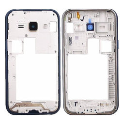 Samsung Galaxy J1 J100H - Střední Rám (Blue) - GH98-36101B Genuine Service Pack