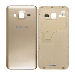 Samsung Galaxy J3 J320F (2016) - Bateriový Kryt (Gold) - GH98-38690B Genuine Service Pack
