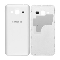 Samsung Galaxy J3 J320F (2016) - Bateriový Kryt (White) - GH98-39052A Genuine Service Pack