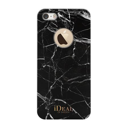 iDeal of Sweden - Fashion pouzdro pro Apple iPhone SE / 5S / 5, černý mramor