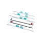 Apple iMac 27" A1419 (Late 2012 - Mid 2017), A2115 (2019 - 2020) - Set Lepek pod LCD Displej Adhesive
