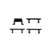 Apple iPhone 7 - Set Tlačítek Hlasitosti + Zapínání + Tichého Režimu (Black)