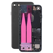 Apple iPhone 7 - Zadní Housing s Malými Díly (Black)