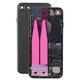 Apple iPhone 7 - Zadní Housing s Malými Díly (Black)