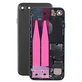 Apple iPhone 7 - Zadní Housing s Malými Díly (Black)