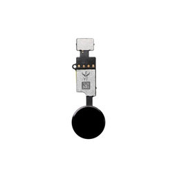 Apple iPhone 7 Plus - Tlačítko Domů + Flex Kabel (Black)