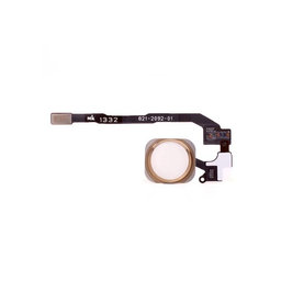 Apple iPhone SE - Tlačítko Domů + Flex Kabel (Rose Gold)