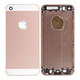 Apple iPhone SE - Zadní Housing (Rose Gold)