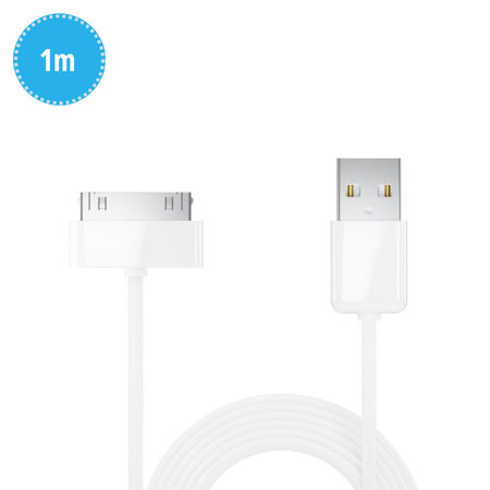 30-pin / USB kabel, 1 m, kompatibilní s Apple