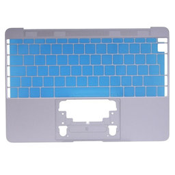 Apple MacBook 12" A1534 (Early 2015) - Horní Rám Klávesnice UK (Space Gray)