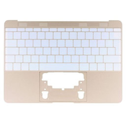 Apple MacBook 12" A1534 (Early 2015) - Horní Rám Klávesnice UK (Gold)