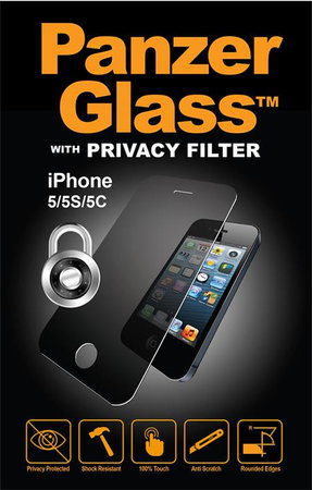 PanzerGlass - Tvrzené sklo pro iPhone 5 / 5S / 5C / SE s privátním filtrem
