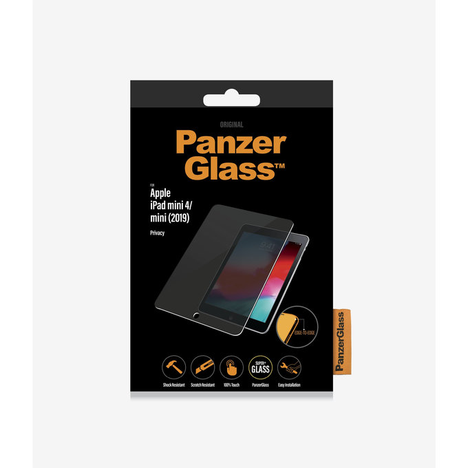 PanzerGlass - Tvrzené sklo pro iPad Mini 4 s privátním filtrem