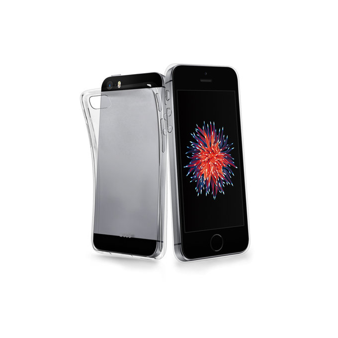 SBS - Aero Pouzdro pro Apple iPhone 5, 5s a SE 2016, transparentí